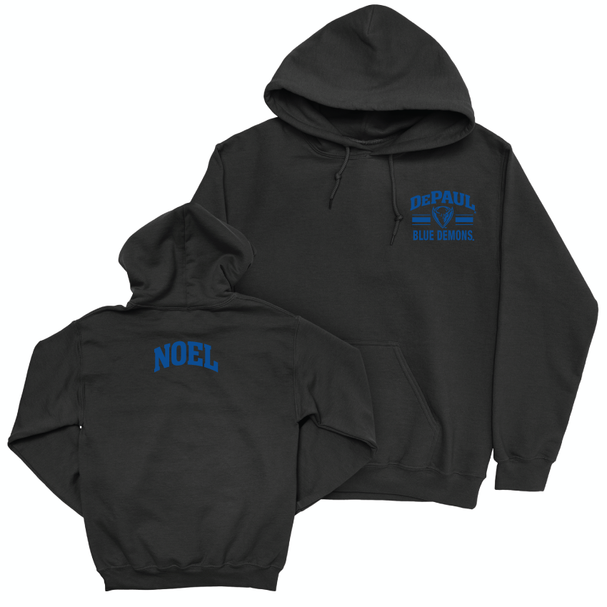 DePaul Women's Track & Field Black Victory Hoodie - Ashley Noel Youth Small