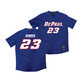 DePaul Men's Soccer Navy Blue Jersey - Grant Herbek | #23