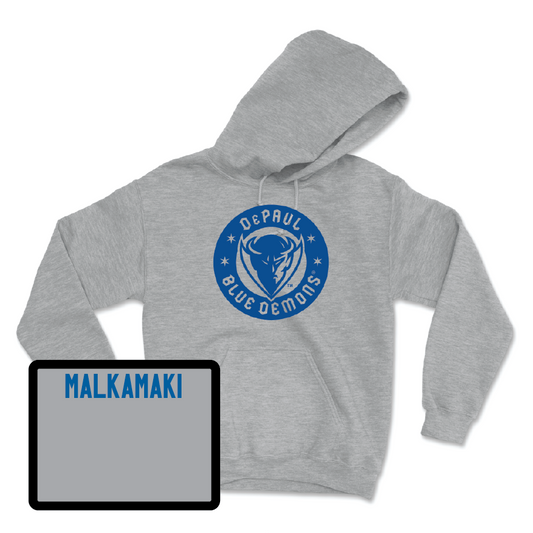 Sport Grey Track & Field Blue Demons Hoodie - Noelle Malkamaki