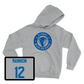 Sport Grey Volleyball Blue Demons Hoodie - Nora Mannion