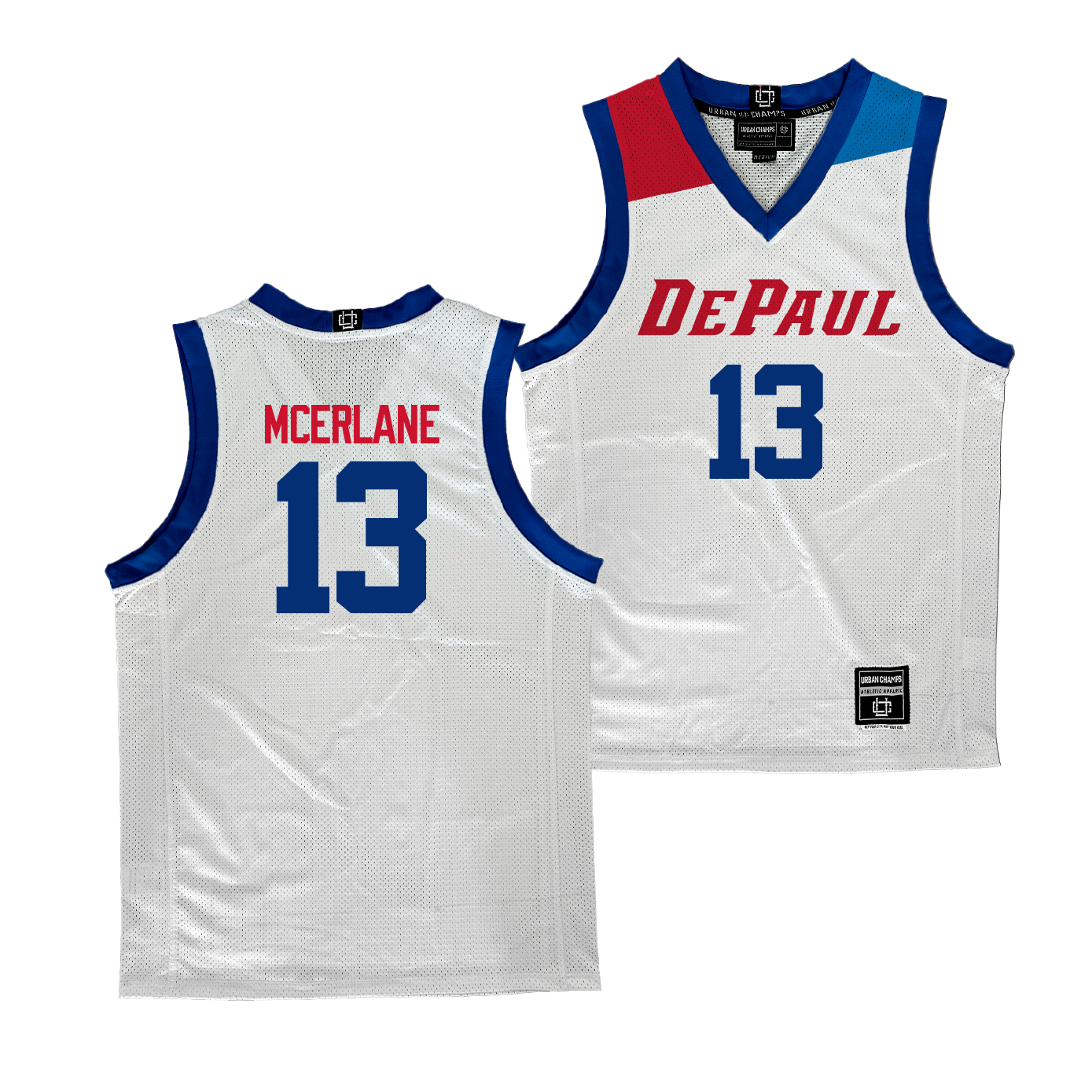 DePaul Women's Basketball White Jersey - Maeve McErlane | #13