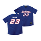 DePaul Women's Soccer Navy Blue Jersey - Elena Milam | #23