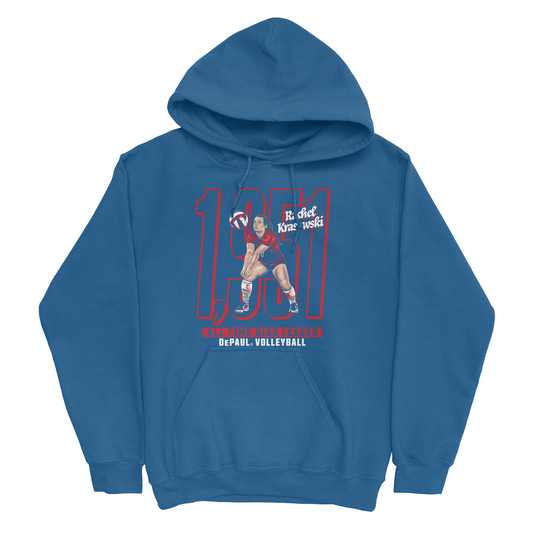 EXCLUSIVE RELEASE: Rachel Krasowski 1,951 Blue Hoodie