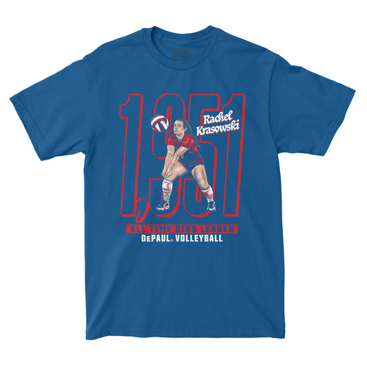 EXCLUSIVE RELEASE: Rachel Krasowski 1,951 Blue Tee