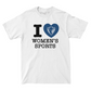 I Love Women's Sports Tee