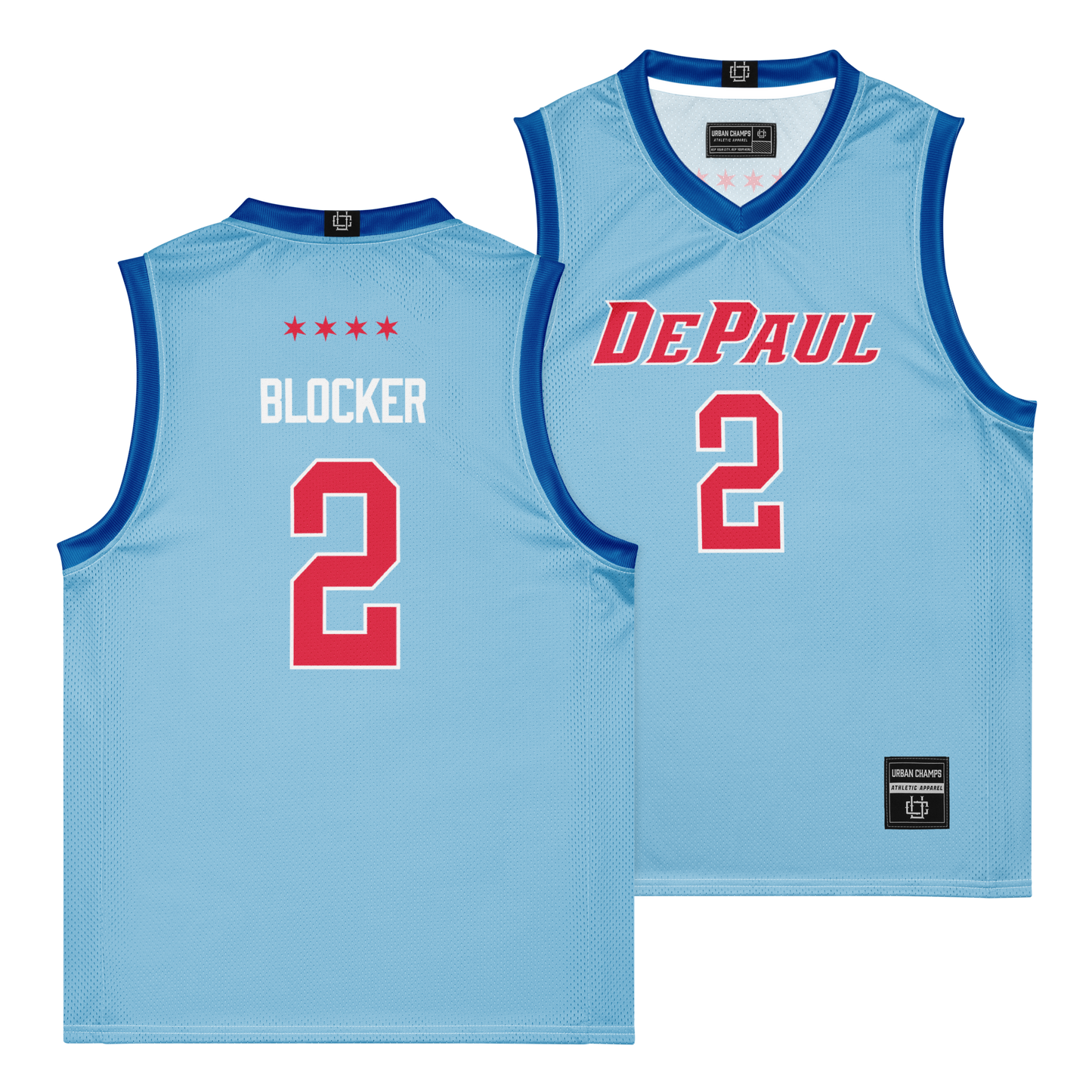 Exclusive: Depaul Mens Basketball City Connect Jersey - Layden Blocker