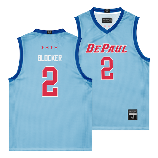 Exclusive: Depaul Mens Basketball City Connect Jersey - Layden Blocker