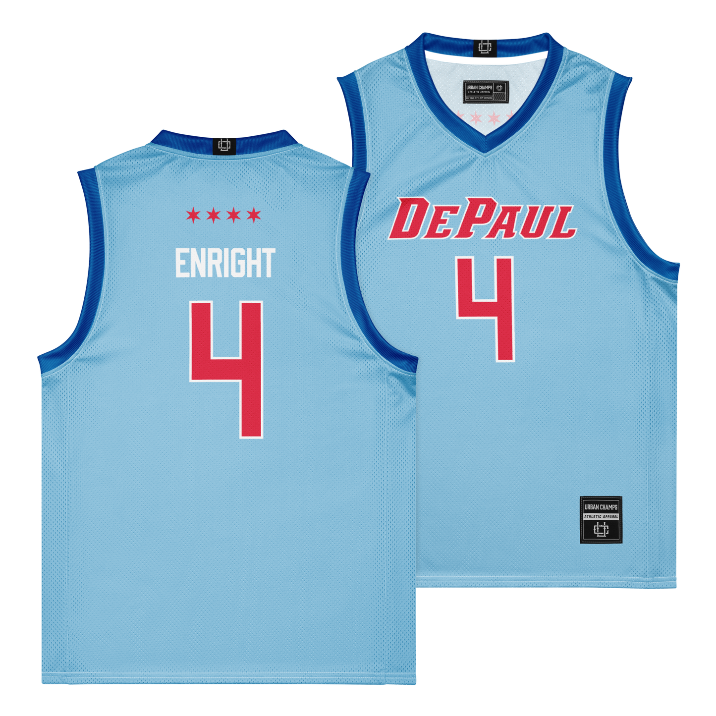 Exclusive: Depaul Mens Basketball City Connect Jersey - Conor Enright