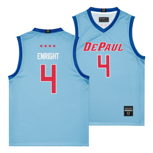 Exclusive: Depaul Mens Basketball City Connect Jersey - Conor Enright