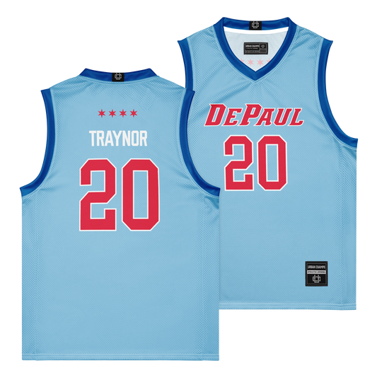 Exclusive: Depaul Mens Basketball City Connect Jersey - Jayden Traynor