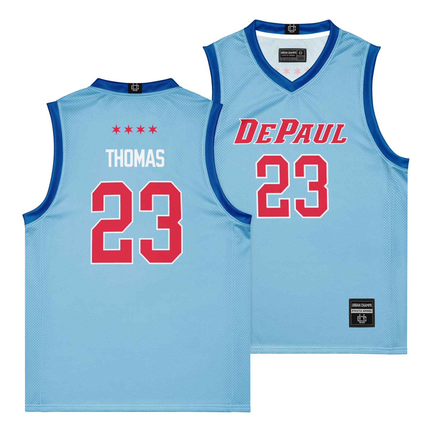 Exclusive: Depaul Mens Basketball City Connect Jersey - David Thomas