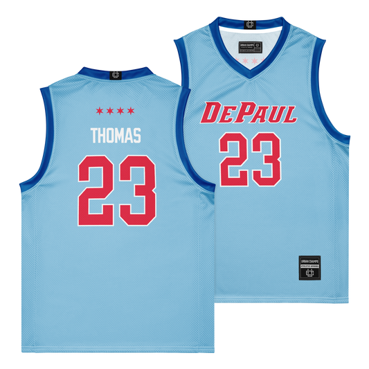 Exclusive: Depaul Mens Basketball City Connect Jersey - David Thomas