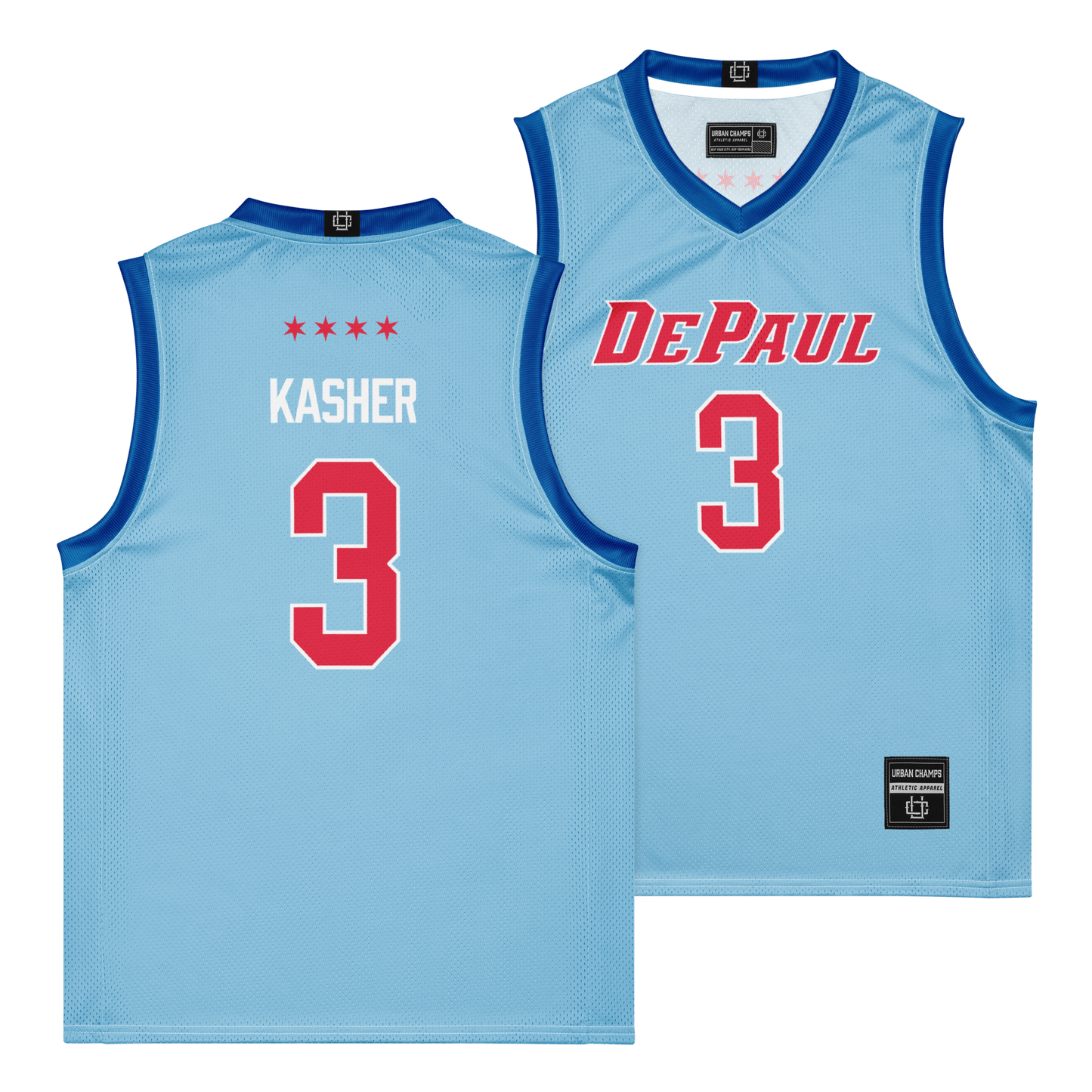 Exclusive: Depaul Mens Basketball City Connect Jersey - Nate Kasher