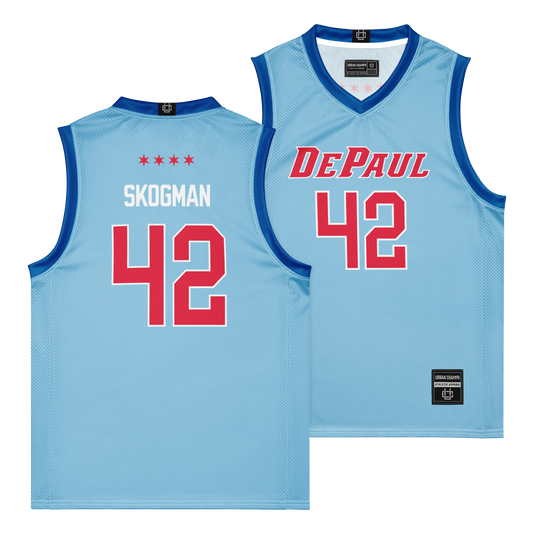 Exclusive: Depaul Mens Basketball City Connect Jersey - David Skogman