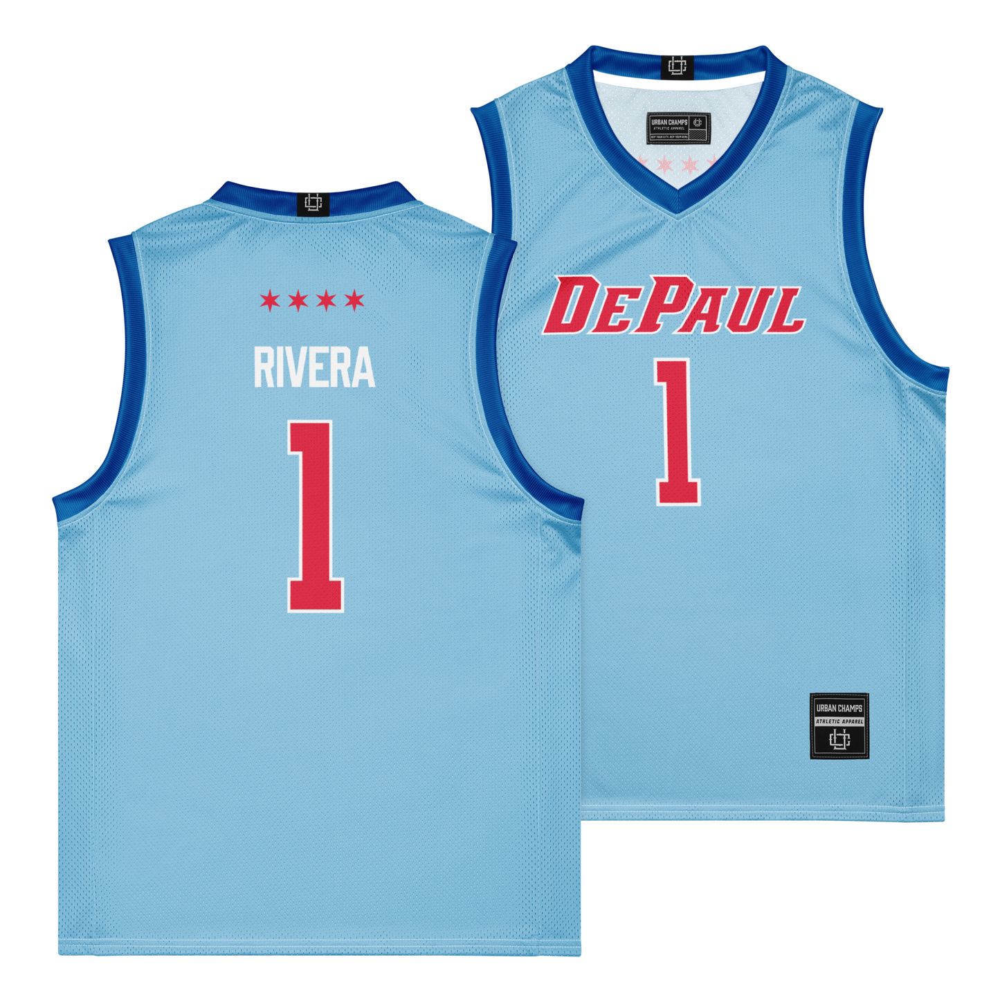 Exclusive: Depaul Mens Basketball City Connect Jersey - Isaiah Rivera