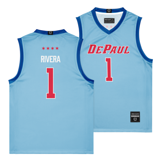 Exclusive: Depaul Mens Basketball City Connect Jersey - Isaiah Rivera