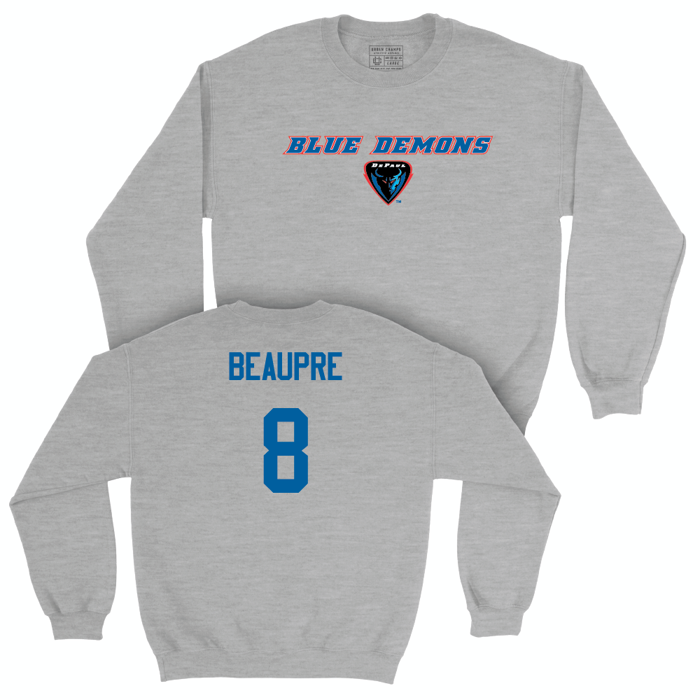 Sport Grey Softball Classic Crewneck  - Kelly Beaupre