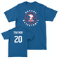 Blue Men's Basketball Retro Tee  - Jayden Traynor