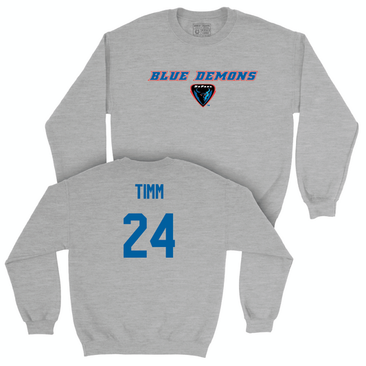 Sport Grey Women's Basketball Classic Crewneck - Ally Timm