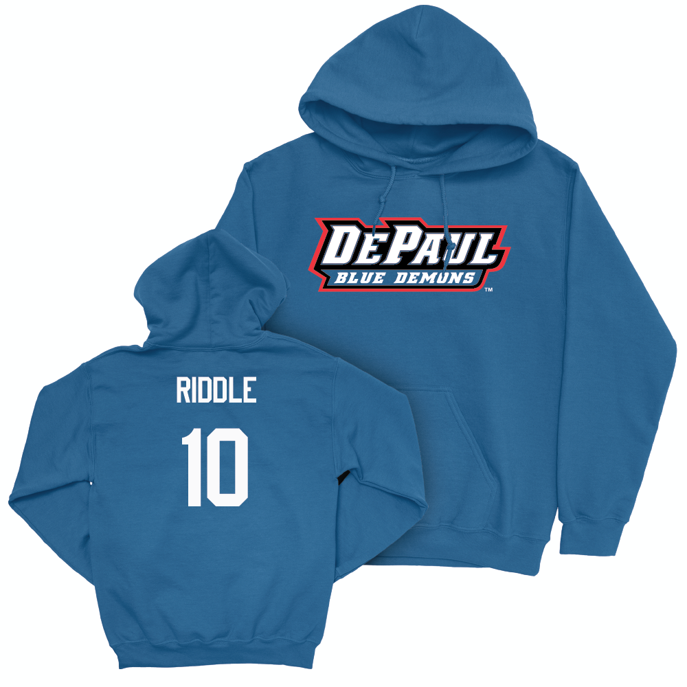 Royal Men's Basketball Team Hoodie  - Chris Riddle