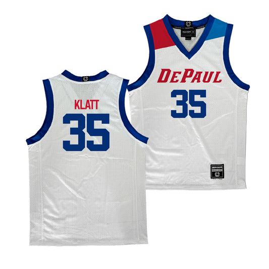 DePaul Women's Basketball White Jersey  - Emory Klatt