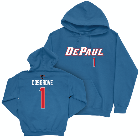 DePaul Softball Royal Sideline Hoodie  - Baylee Cosgrove