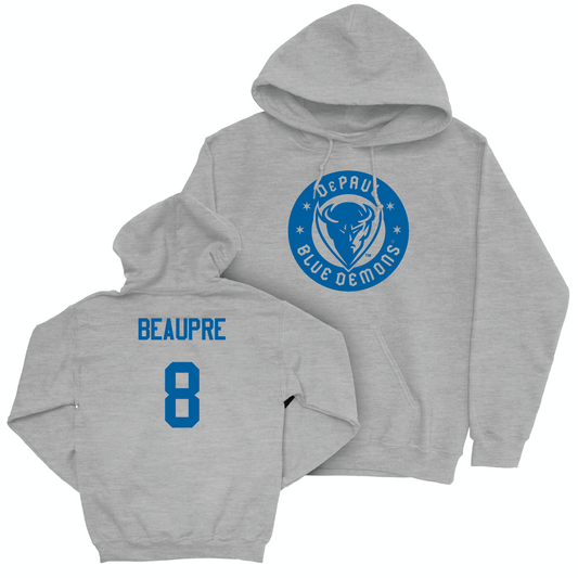 Sport Grey Softball Blue Demons Hoodie  - Kelly Beaupre