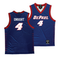 DePaul Men's Royal Basketball Jersey   - Conor Enright