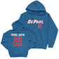 DePaul Men's Basketball Royal Sideline Hoodie  - Theo Pierre-justin