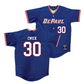 DePaul Softball Blue Jersey  - Brooke Cwick