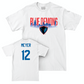 Men's Basketball White Skyline Comfort Colors Tee  - Jacob Meyer