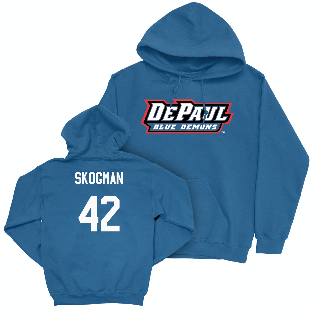 Royal Men's Basketball Team Hoodie  - David Skogman