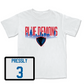 Volleyball White Skyline Comfort Colors Tee
